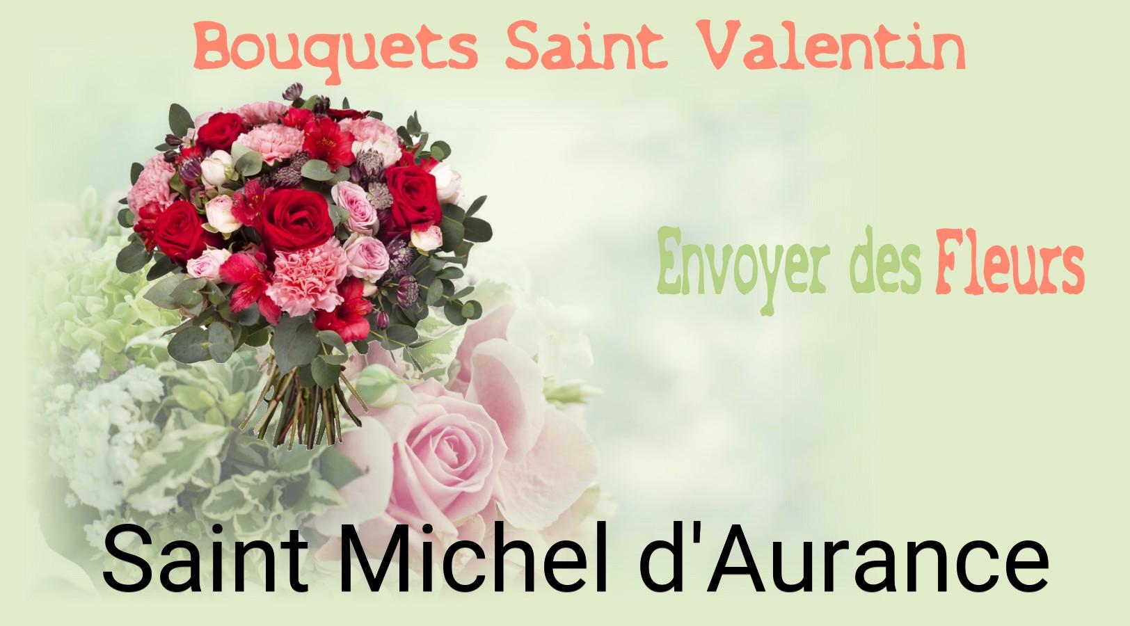 Roses de Saint-Valentin livrées à Saint-Michel-d'Aurance